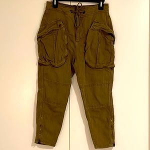 Free People Cropped Cargo Jogger